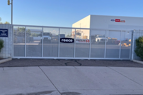 Color Picture of Completed Gate