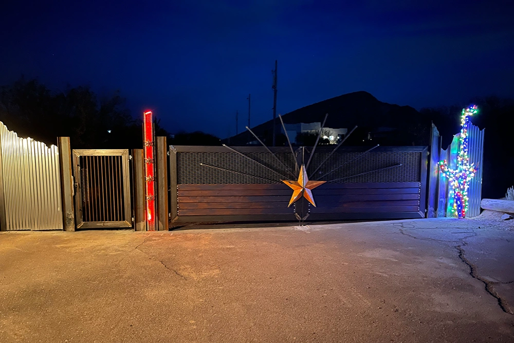 Picture of Completed Gate
